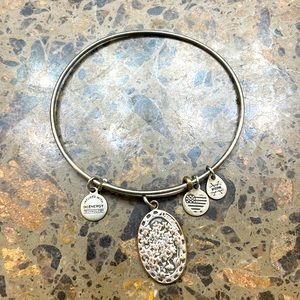 Alex and Ani silver bracelet